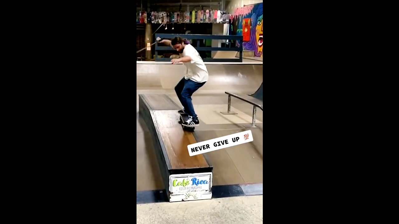 Blind motivated skaters