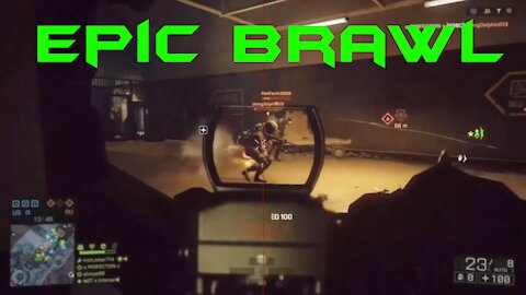 EPIC brawl on operation locker. Bring this map back in 2042. Battlefield best moments