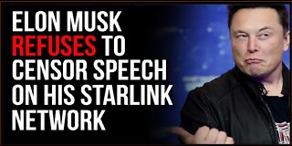 Elon Musk REFUSES To Censor Data Sent Over Starlink, Calls Himself A 'Free Speech ABSOLUTIST'