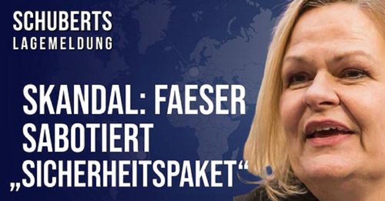 Wie SPD Antifa Nancy Faeser die Bevölkerung täuscht