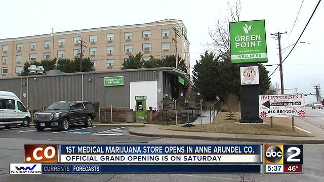 First medical marijuana dispensary opens in Anne Arundel County