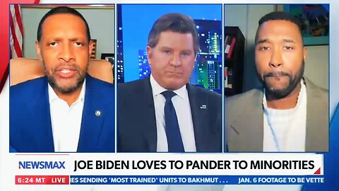 Newsmax guest: The 3 races are "monogourd, cock-a-sword, and negroid"