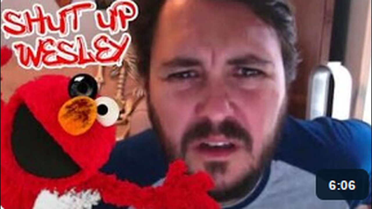 ANTI TRUMP IDIOT WIL WHEATON HAS BREAKDOWN OVER ELMO DOLL ATTACK