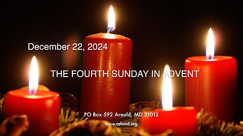 Cornerstone Free Church Worship Service - December 22, 2024