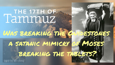 Guidestones smashed same day as Moses broke tablets? War, Famine, Pestilence, Death in Tammuz/July