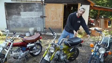 Riding & 500 & miles & on & 70’s & Honda & MINI & BIKES & to & Find & Ike’s & ABANDONED & Mountain &