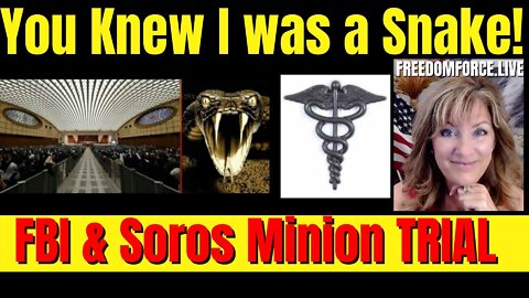 You Knew I was a Snake! FBI Jan 6, Whitmer, & Dr Ardis Venom Research 4-13-22