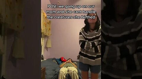 Pov We Gang Up On Our Video By Yourgeminiqueenalondra #Shorts