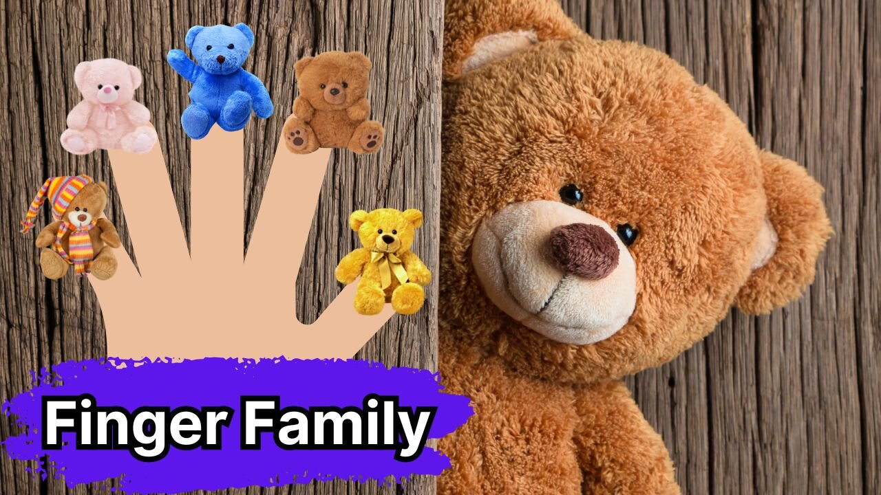 The Finger Family | Nursery Rhymes & Songs for Kids | Bright Spark Station