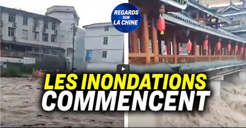 Graves inondations dans le sud de la Chine ; Une célébrité disparaît mystérieusement d’Internet