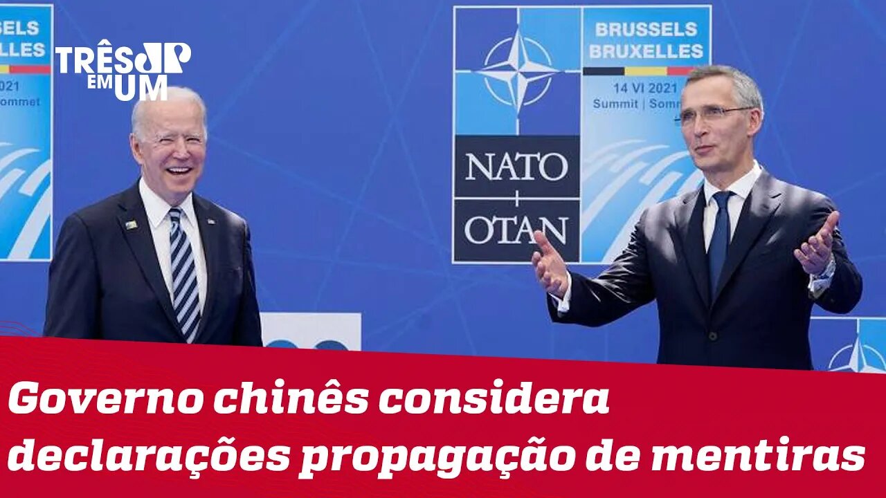 Otan reforça declaração do G7 sobre ameaças vindas da China