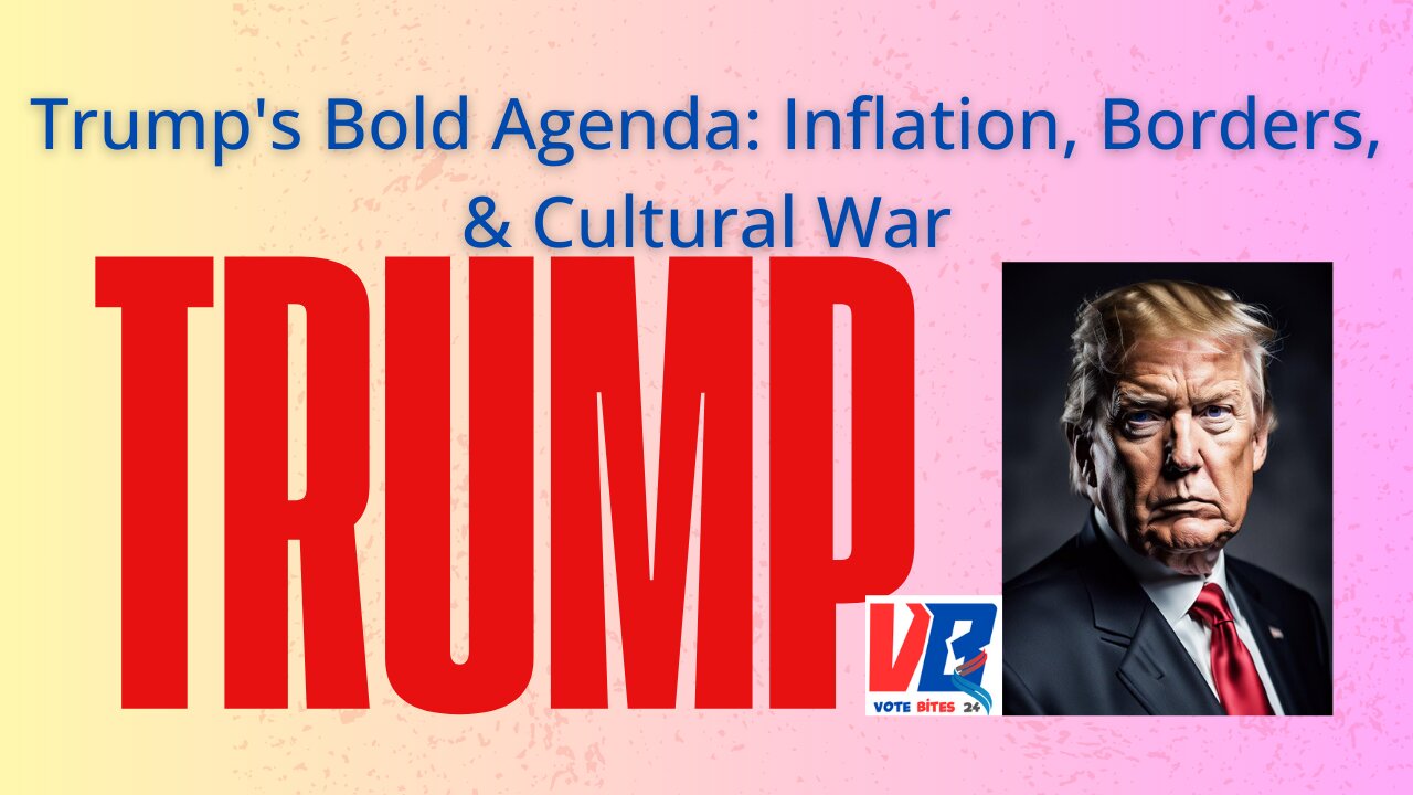 Trump's Bold Agenda: Inflation, Borders, & Cultural War