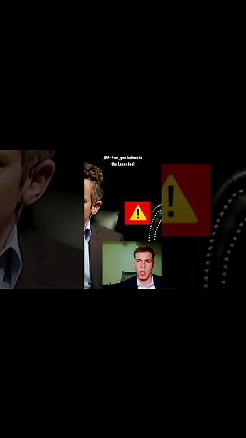 Peterson EDUCATES Sam Harris on the Logos #religion #god #jordanpeterson #samharris #christianity