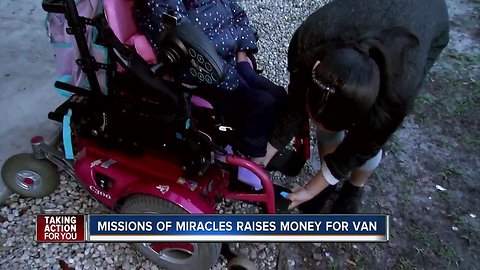 Missions of miracles raises money for van