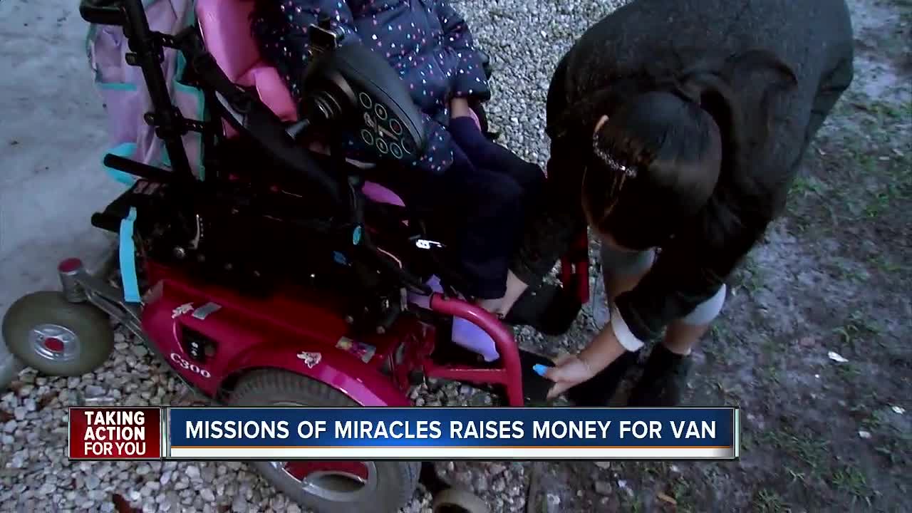 Missions of miracles raises money for van