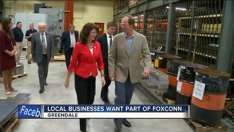 Greendale businesses put in bids to become Foxconn Suppliers