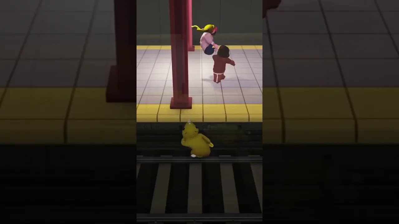 Train ran… #gangbeasts #gangbeastsfunnymoments #fails #gamingvideos #gaming