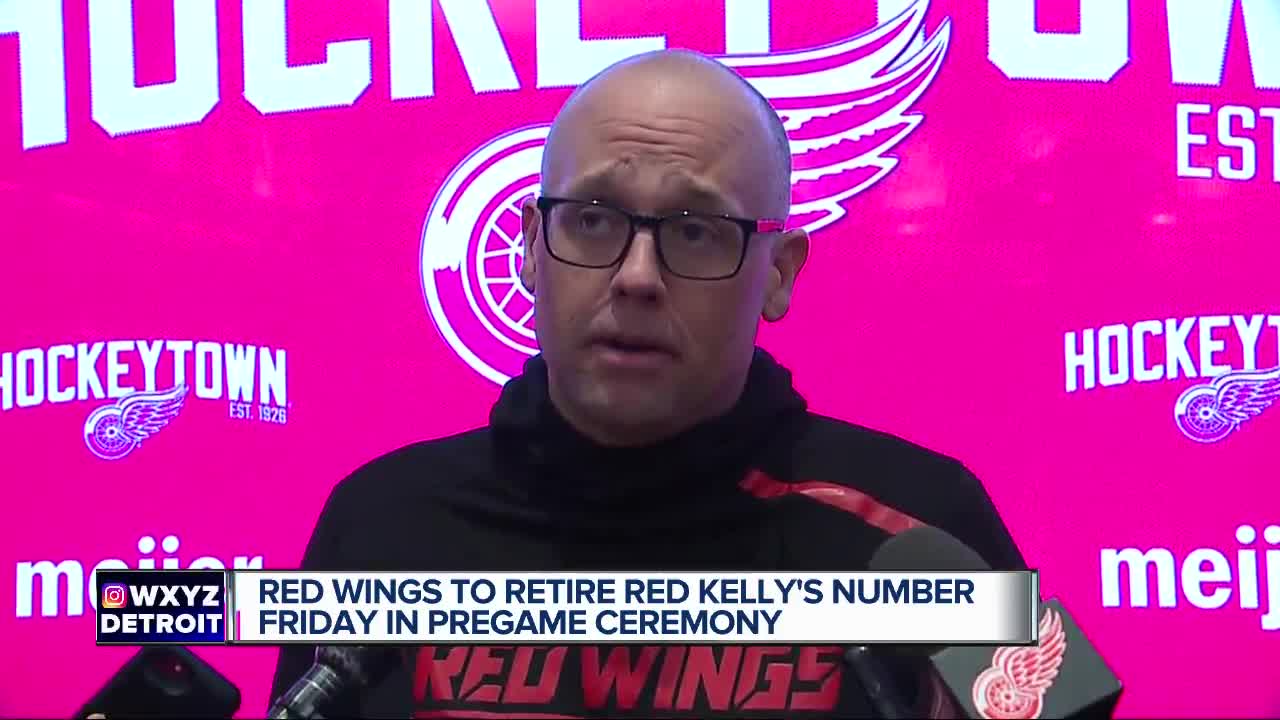 Red Wings set to retire Red Kelly's number
