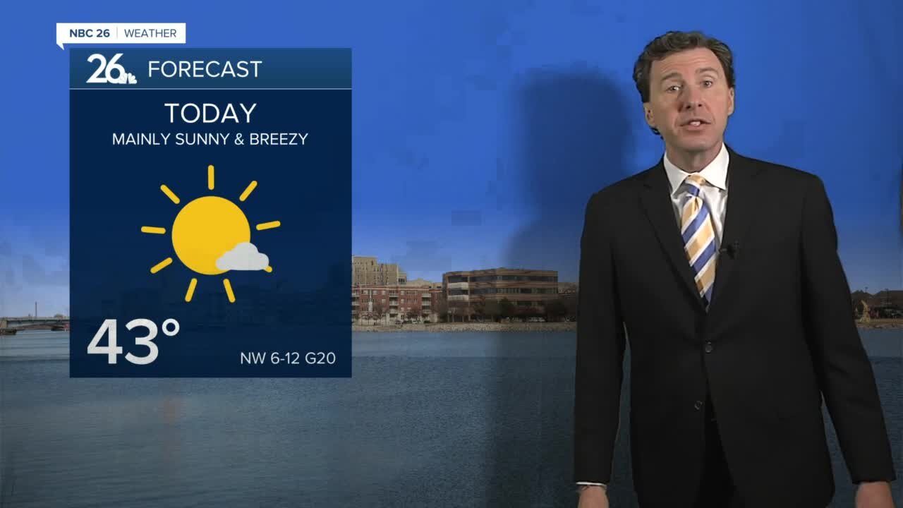 Michael Fish's NBC 26 weather forecast