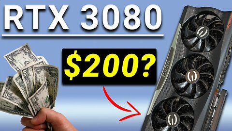 How I got an RTX 3080 for $200 in 2021!