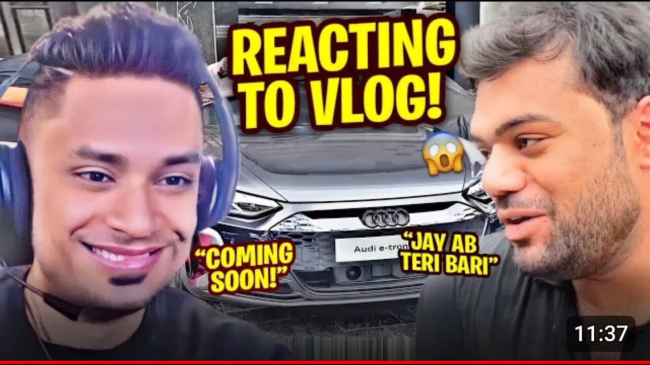 Reacting to Ducky bahi vlog | new car hodi gt | pakistani vloger