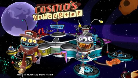 An Alien and Robot Space Janitors - Cosmos Quickstop