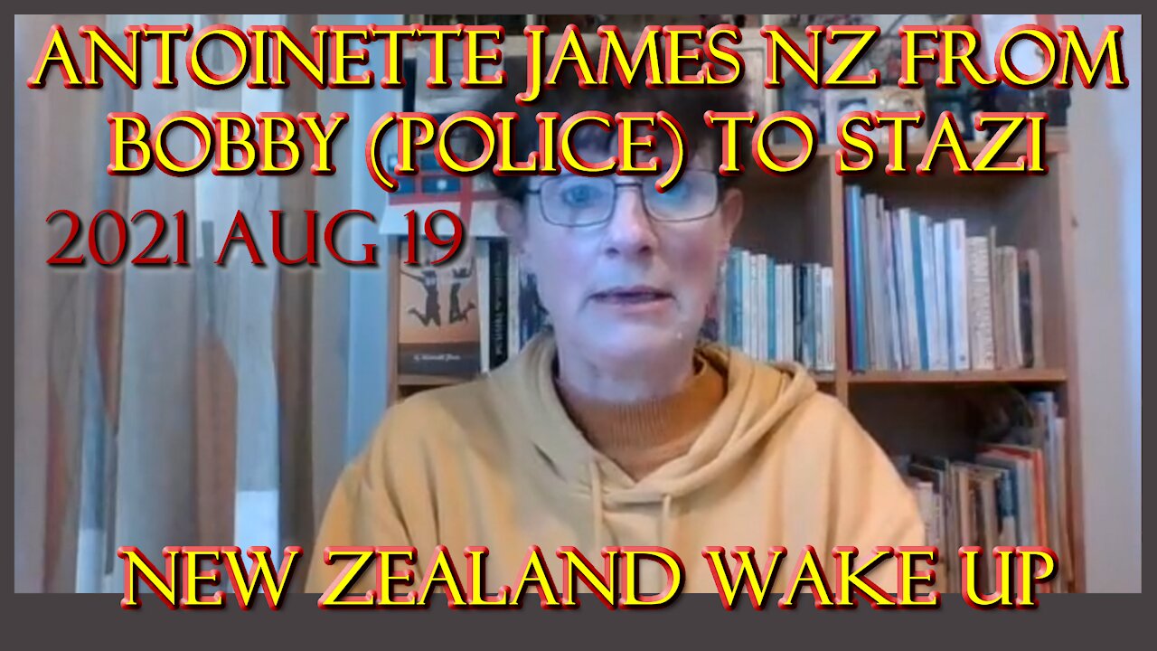 2021 AUG 19 NZPP Taupō with Antoinette James NZ from Bobby (Police) to STAZI New Zealand WAKE UP