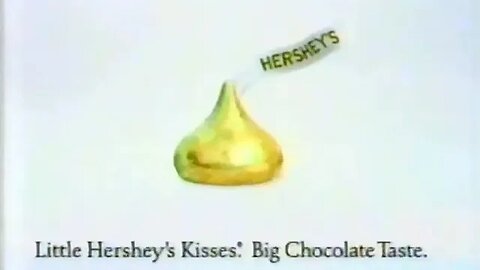 Hershey Kisses 90's Commercial "Oh My God, They Have Almonds In Them Now" (Sep 17, 1998)