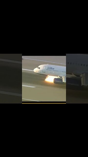 Jet Blue Emergency Landing Twisted Gear #AeroArduino #Aviation #Flying