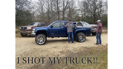 i shot my truck