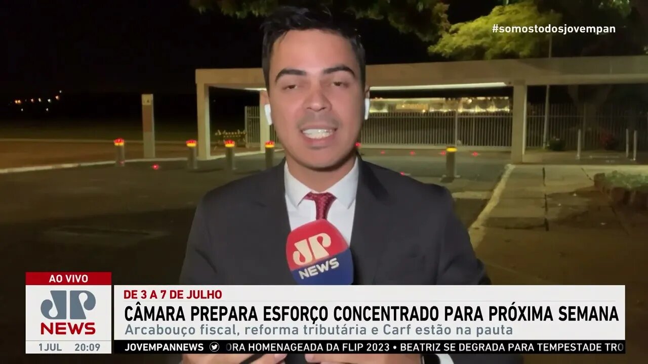 Câmara prepara esforço concentrado para próxima semana