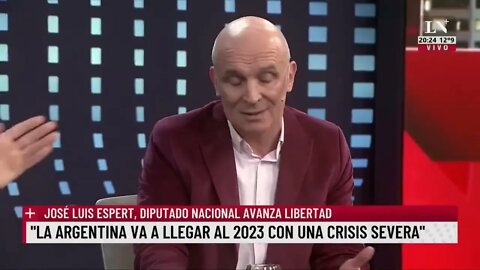Diputado José Luis Espert con Pablo Rossi en 'Más Realidad' por LN 1
