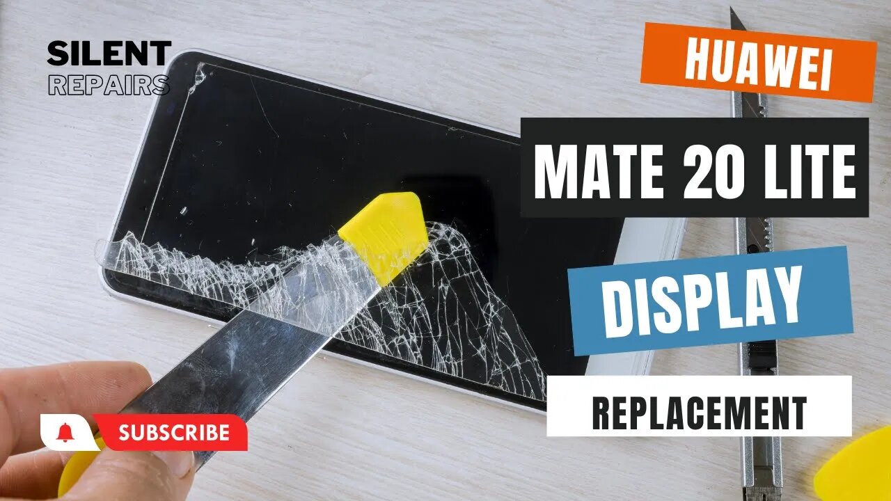 Huawei Mate 20 lite | Screen repair | Display replacement | Repair video