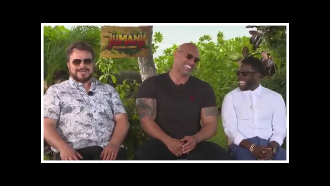 Jumanji impersonate the rock