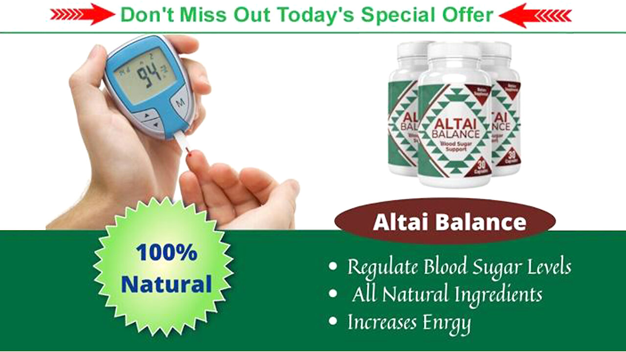 Altai Balance Review- Struggling to Manage Blood Sugar And Your Weight?