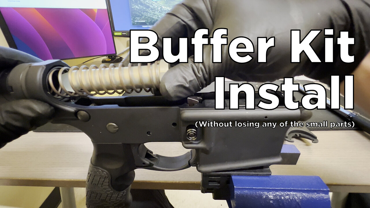 Buffer Kit Install (How to not lose your springs)