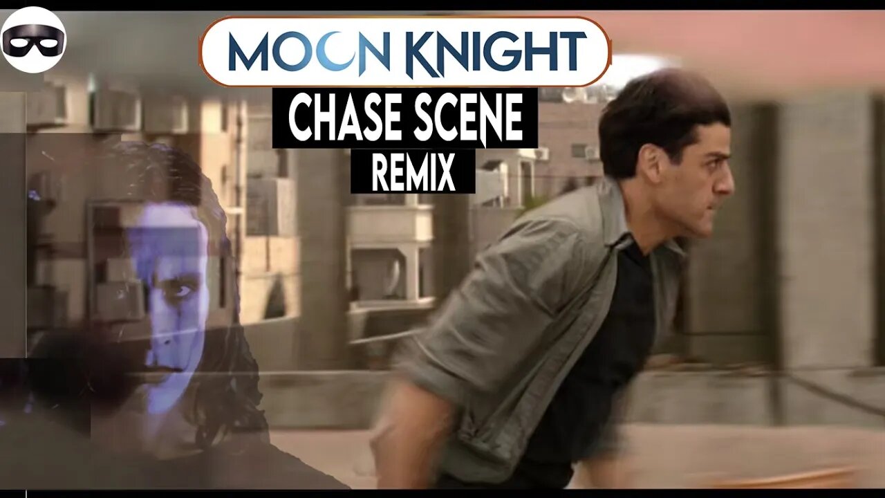 Moon Knight episode 3 rooftop chase remix Marc Spector vs The Crow