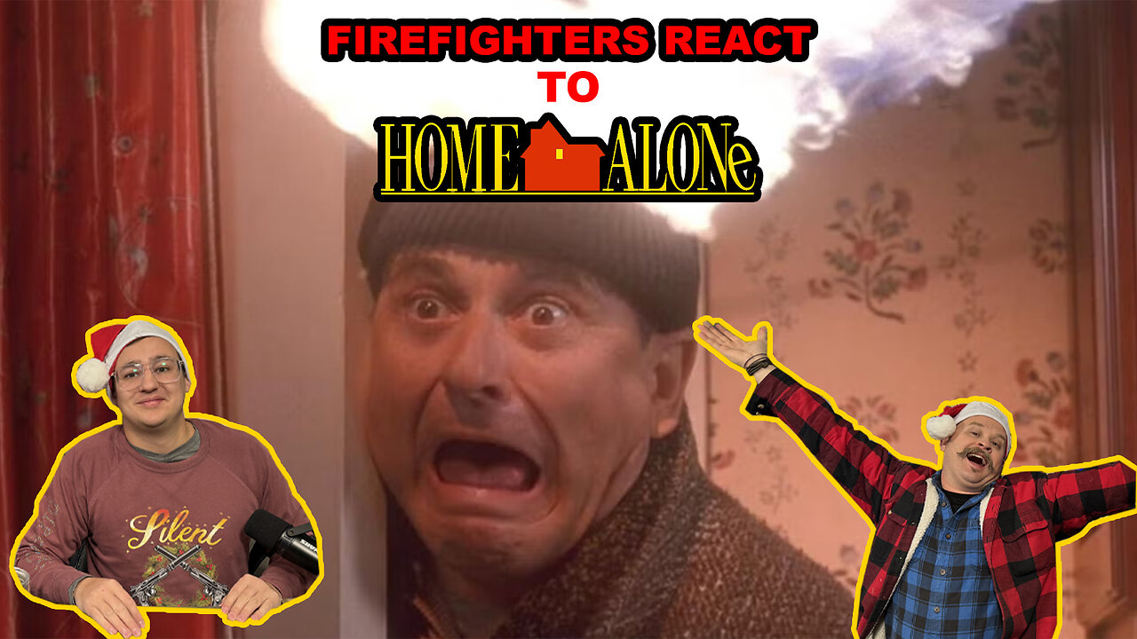 Medic Monday Ep. 043 | Christmas Edition | Firefighters React to Home Alone Booby Traps