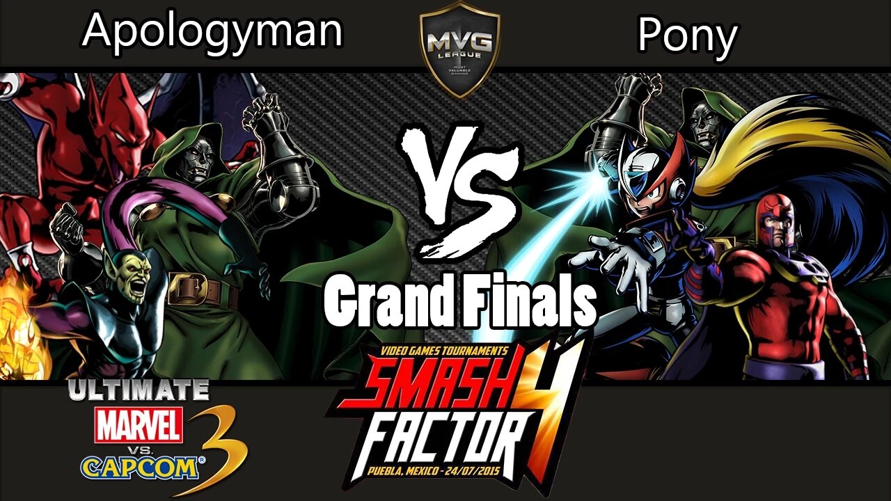 Apologyman vs. CF SF Pony - Smash Factor 4 - Grand Finals - Marvel vs. Capcom