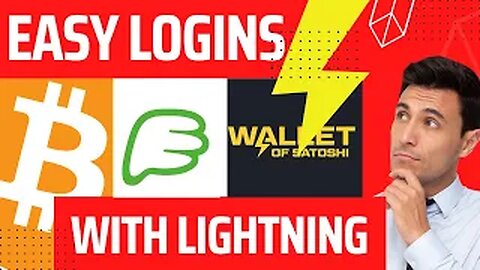 Easy Logins Using Bitcoin-Lightning Wallets For Many Accounts - Step By Step Explained