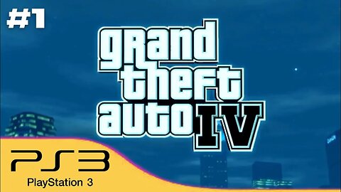 #1 - Jogando pela primeira vez GTA 4 Captura direta do Playstation 3.(1080p 60fps)