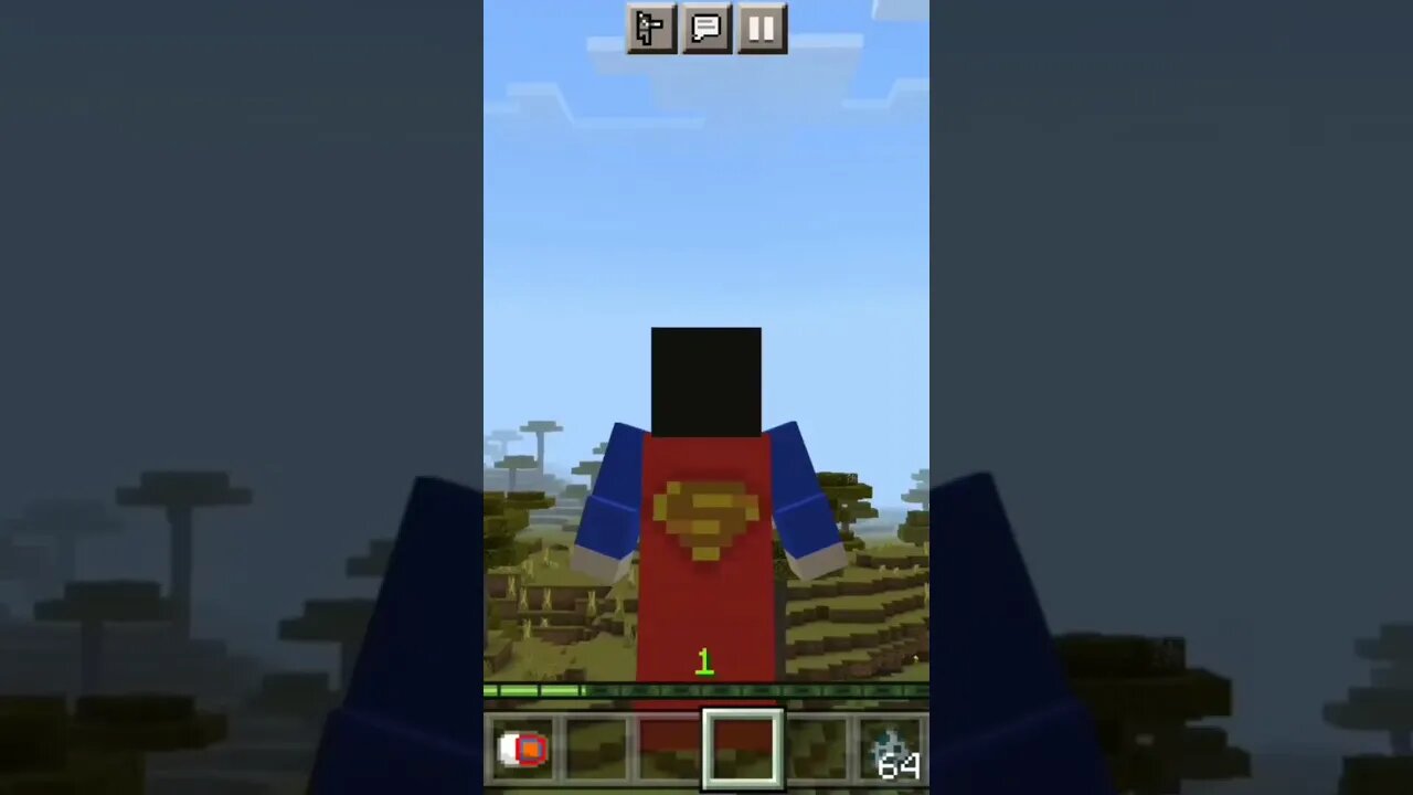 superman😱😱😱 #viral #minecraft #shorts
