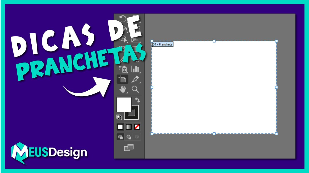 Como mover, duplicar, criar e mudar o tamanho da prancheta do Adobe Illustrator