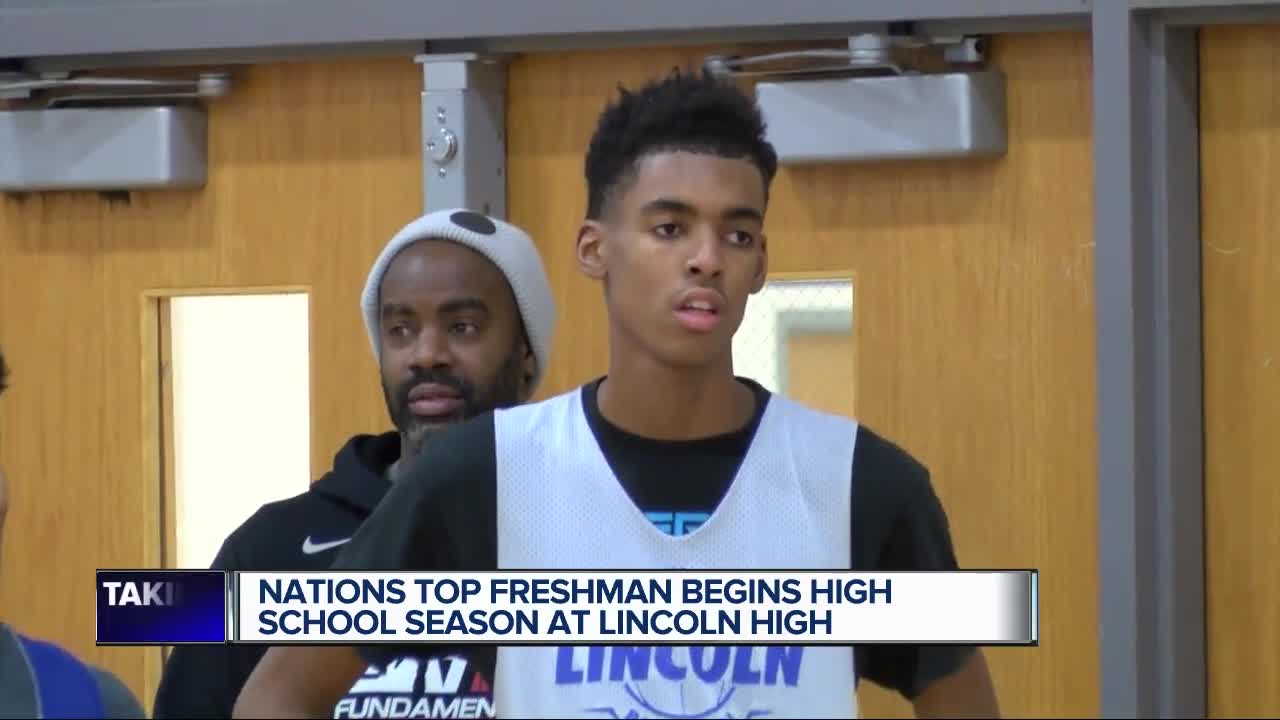 Nations top freshman growing his game right at home