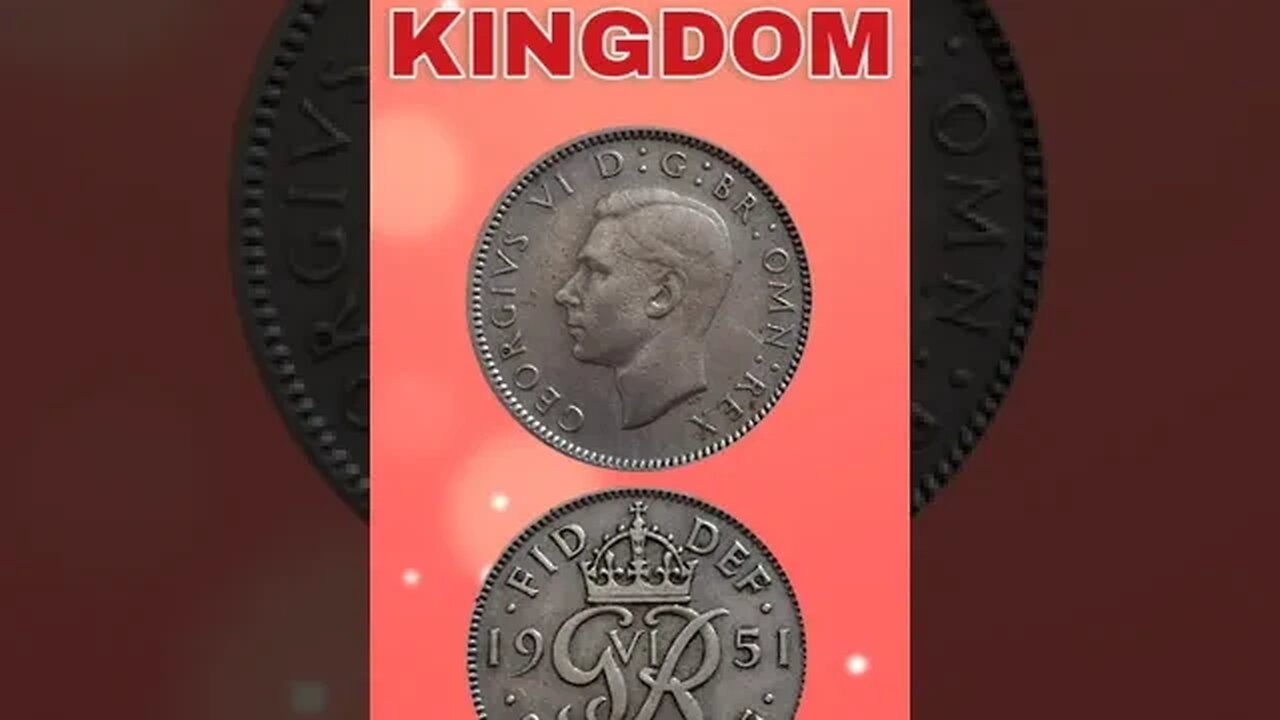 UNITED KINGDOM 6 PENCE 1951. #shorts #viral #coinnotesz