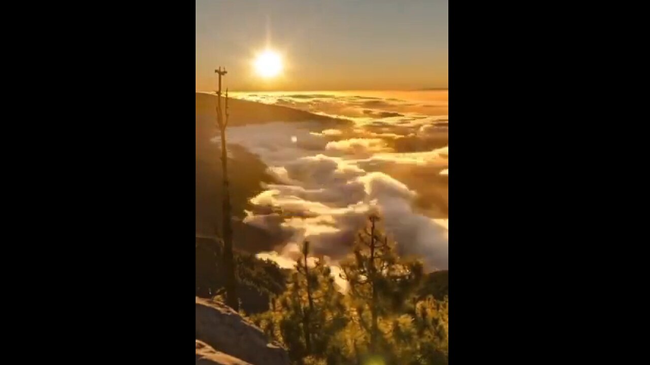 Time lapse sunset at the beach