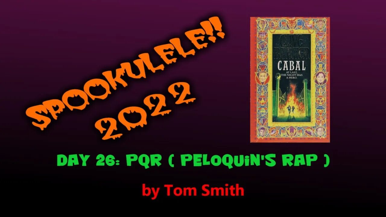 Spookulele 2022 - Day 26 - PQR (by Tom Smith)