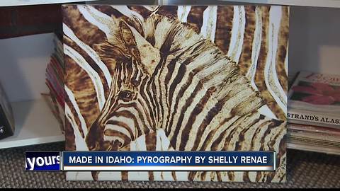 Caldwell pyrography artist showcases love for animals through woodburning