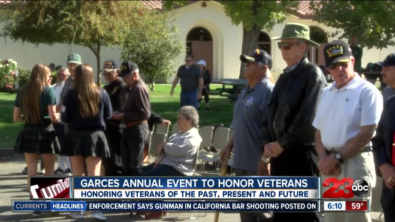 Garces holds annual event to honor veterans