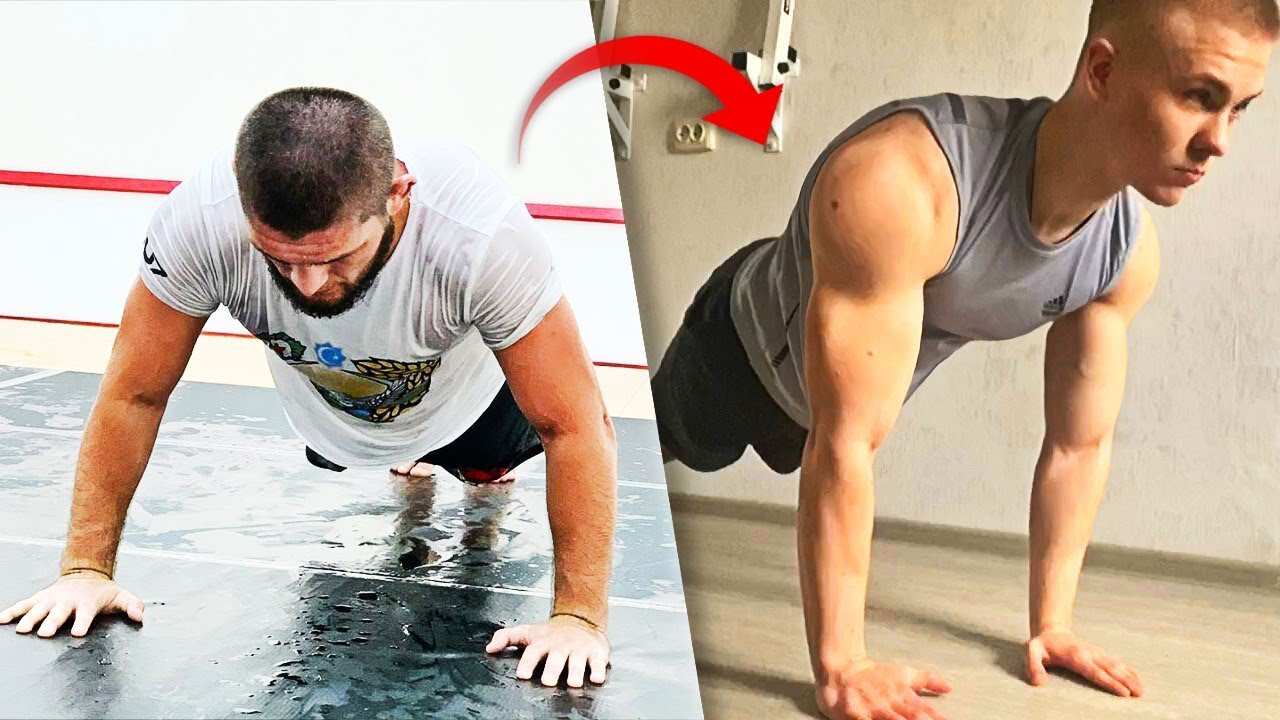 Workout Exercises Like A Khabib Nurmagomedov (Home Workout)